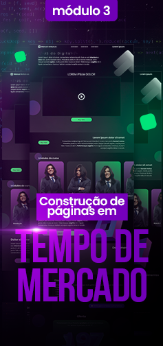 CONSTRUÇÃO DE PÁGINAS EM TEMPO DE MERCADO